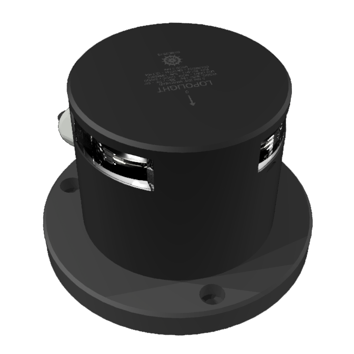 3nm Masthead, black anodized Ice-Class